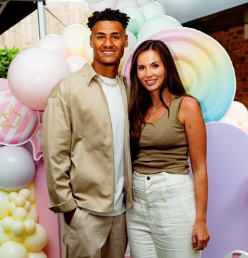 Steven Watkins son Ollie Watkins with his girlfriend Ellie Alderson